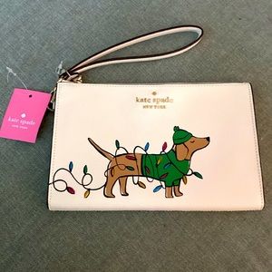 Kate Spade Medium Wristlet - Claude Cream Mult